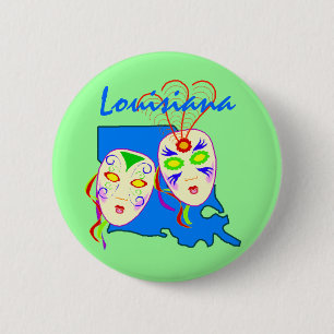 Badge Rond 5 Cm Le promo boutonne des masques de mardi gras de la