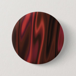 Badge Rond 5 Cm Le regard du tissu rouge lisse de satin dans les