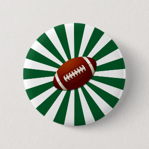 BADGE ROND 5 CM LE RÉTRO FOOTBALL