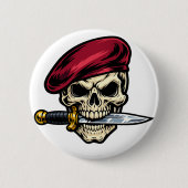 Badge Rond 5 Cm Le Rictus de Vanguard (Devant)