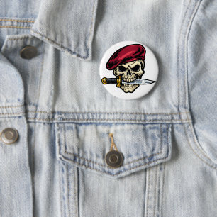 Badge Rond 5 Cm Le Rictus de Vanguard