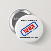 Badge Rond 5 Cm Le risque - mod Powerpop (Devant & derrière)