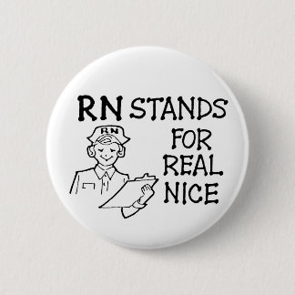 Badge Rond 5 Cm Le RN représente le vrai bouton intéressant