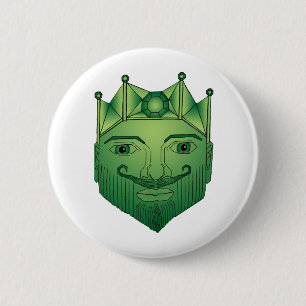 Badge Rond 5 Cm Le roi