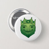 Badge Rond 5 Cm Le roi (Devant & derrière)
