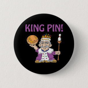 Badge Rond 5 Cm Le Roi Pin