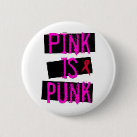 Le rose est bouton punk