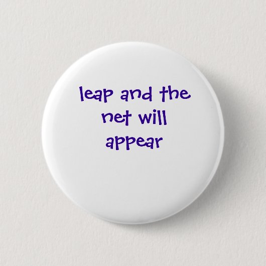 Badge Rond 5 Cm le saut et le filet apparaîtront (Devant)