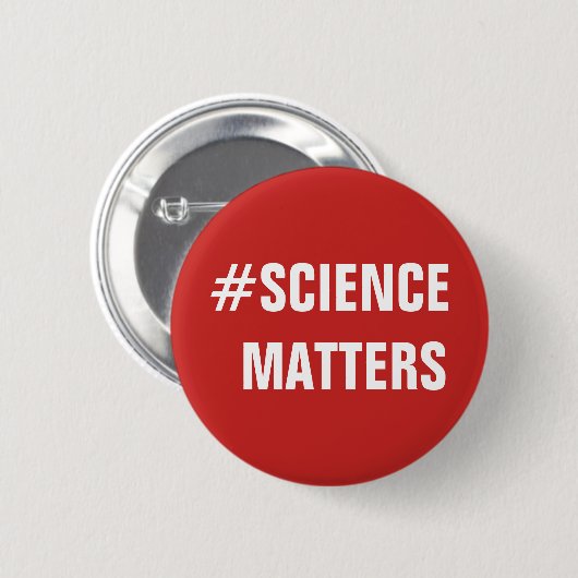 Badge Rond 5 Cm Le #SCIENCE IMPORTE bouton (Devant & derrière)