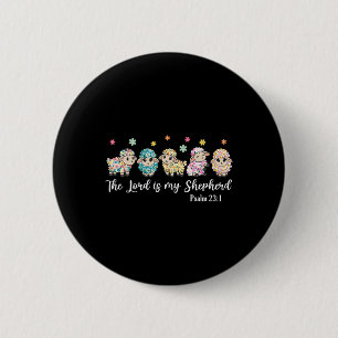 Badge Rond 5 Cm Le Seigneur Est Mon Berger Prière Du Seigneur Chré
