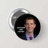 Badge Rond 5 Cm Le sénateur Tom Cotton (Devant & derrière)
