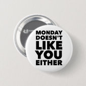 Badge Rond 5 Cm Le sentiment mutuel (Devant & derrière)