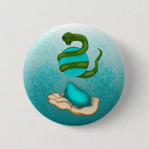 Badge Rond 5 Cm Le serpent