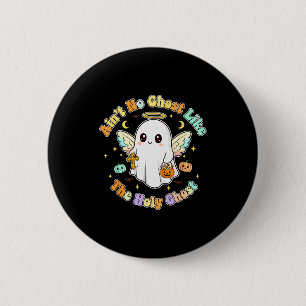 Badge Rond 5 Cm Le seul fantôme que je connais est Halloween du Sa