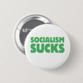 Badge Rond 5 Cm Le socialisme suce (Devant & derrière)