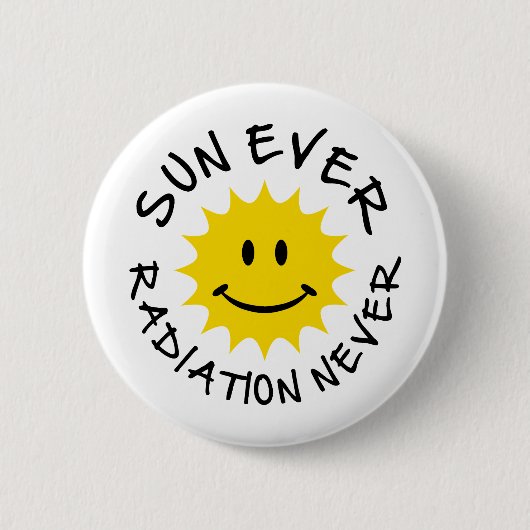 Badge Rond 5 Cm le soleil (Devant)
