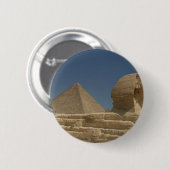 Badge Rond 5 Cm Le sphinx (Devant & derrière)