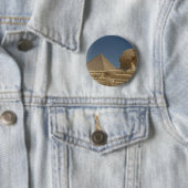 Badge Rond 5 Cm Le sphinx (En situation)