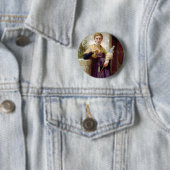 Badge Rond 5 Cm Le Spinner, William-Adolphe Bouguereau (En situation)