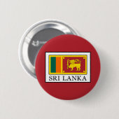 Badge Rond 5 Cm Le Sri Lanka (Devant & derrière)