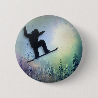 Badge Rond 5 Cm Le surfeur : Air