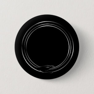 Badge Rond 5 Cm Le symbole du serpent d'Ouroboros