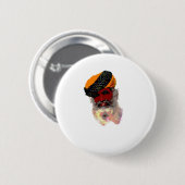 Badge Rond 5 Cm Le Taj Mahal (Devant & derrière)