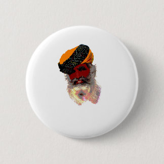 Badge Rond 5 Cm Le Taj Mahal