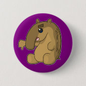 Badge Rond 5 Cm Le Tapir critique (Devant)