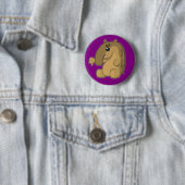 Badge Rond 5 Cm Le Tapir critique (En situation)
