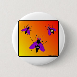 Badge Rond 5 Cm Le temps vole