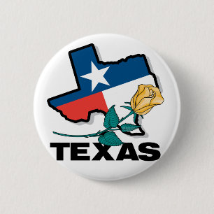 Badge Rond 5 Cm Le Texas s'est levé