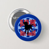 Badge Rond 5 Cm Le Topaz (Devant & derrière)