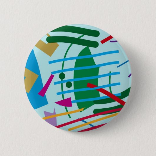 Badge Rond 5 Cm Le tsunami (Devant)