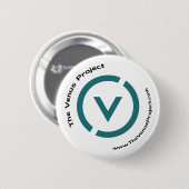 Badge Rond 5 Cm Le V (Devant & derrière)