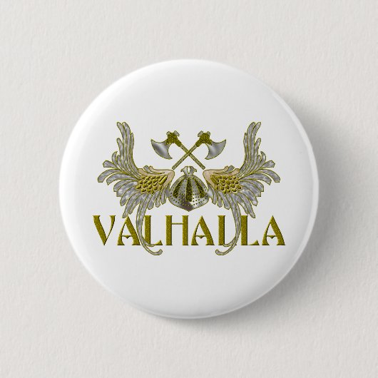 Badge Rond 5 Cm Le Valhöll (Devant)