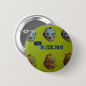 Badge Rond 5 Cm Le visage heureux d'extracteurs (Devant & derrière)