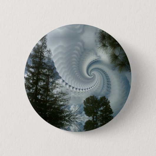Badge Rond 5 Cm Le vortex opacifie le bouton (Devant)