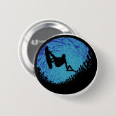 BADGE ROND 5 CM LE WAKEBOARDING UN (Devant & derrière)