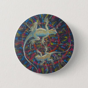 Badge Rond 5 Cm LeapingLizard