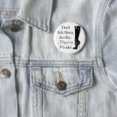 Badge Rond 5 Cm léchez (En situation)