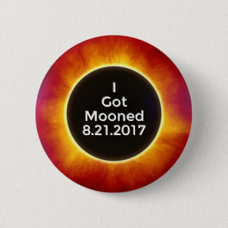 Badge Rond 5 Cm L'éclipse solaire américaine obtient le 21 août