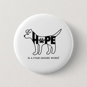 Badge Rond 5 Cm L'écorce pour l'espoir de bouton de la vie est un