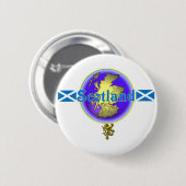 Badge Rond 5 Cm L'Ecosse bleue. : -) (Devant & derrière)