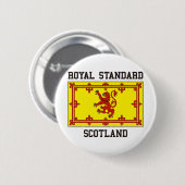 Badge Rond 5 Cm L'Ecosse standard royale (Devant & derrière)