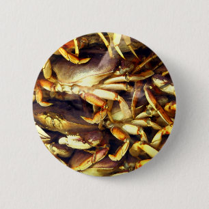 Badge Rond 5 Cm Lecteur de crabe_