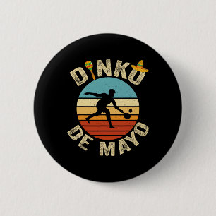 Badge Rond 5 Cm Lecteur Retro Cinco De Mayo Picklell Diner Dinko