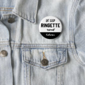 Badge Rond 5 Cm Lecteur Ringette Répéter la sonnette de veille per (En situation)