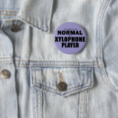 Badge Rond 5 Cm Lecteur Xylophone normal (En situation)
