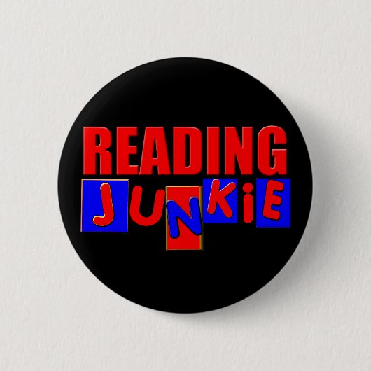 Badge Rond 5 Cm lecture drôle (Devant)